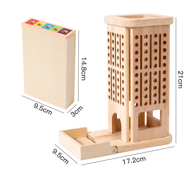 Montessori gifts for siblings:Wooden Board Game montessori