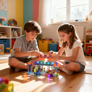 Montessori Magnetic Blocks:Sword and Sorcery montessori