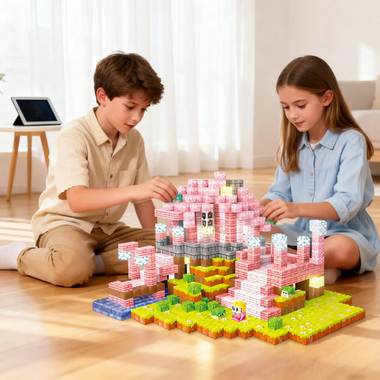 Montessori Magnetic Blocks:Sakura Princess montessori