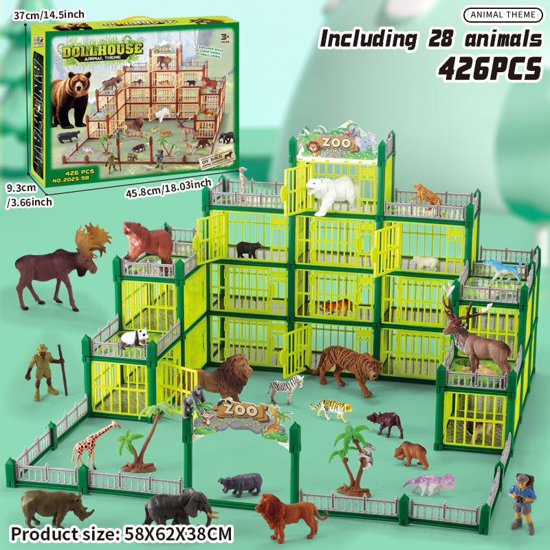 New DIY Dinosaur Park: Build Your Own Animal Kingdom montessori