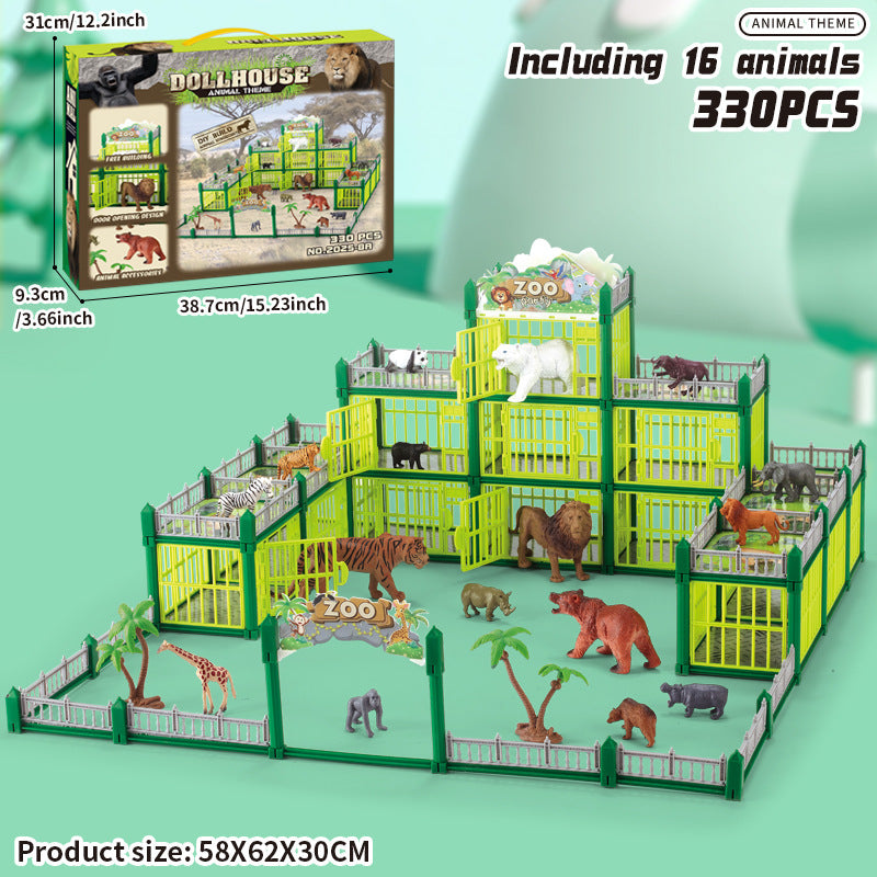 New DIY Dinosaur Park: Build Your Own Animal Kingdom montessori