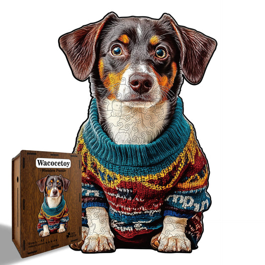 Dachshund Puzzle & Coin Bank | Montessori Educational Gift montessori