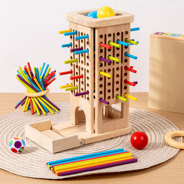 Montessori gifts for siblings:Wooden Board Game montessori
