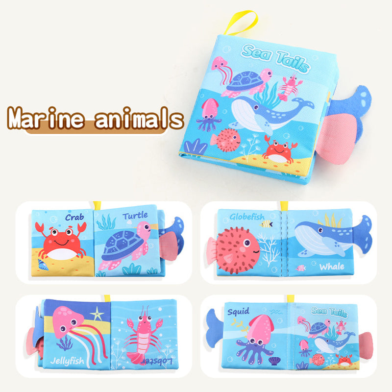 Montessori Sensory Book: The Secret of the Tail montessori