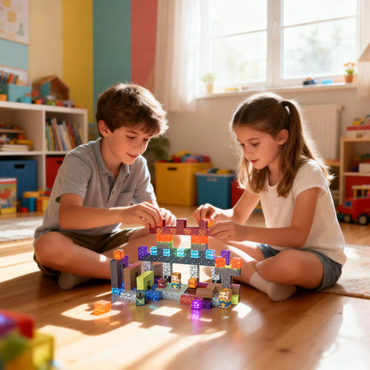 Montessori Magnetic Blocks:Sword and Sorcery montessori