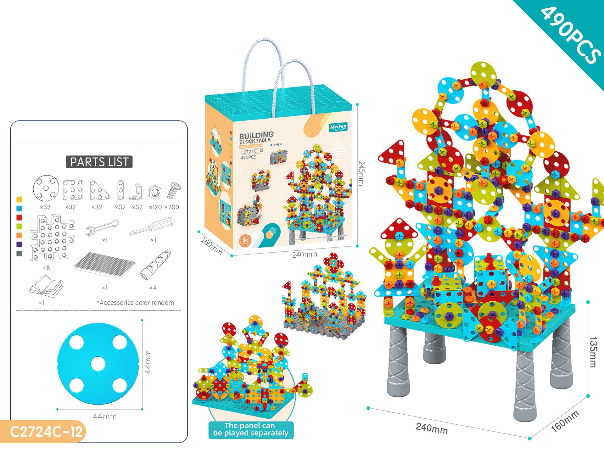 DIY-Bausteine – STEM-Spielzeug für Vorschul-Lernaktivitäten nach Montessori
