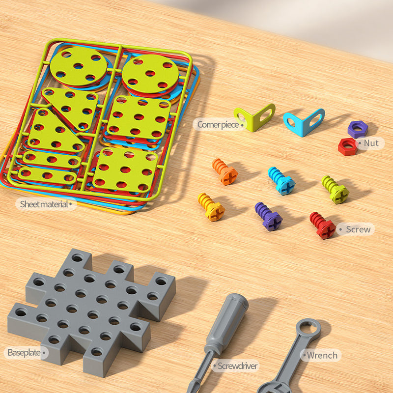 DIY Bausteine – STEM-Spielzeug für Vorschul-Lernaktivitäten Montessori