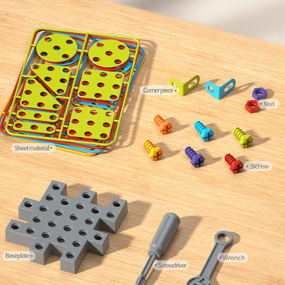 DIY Bausteine – STEM-Spielzeug für Vorschul-Lernaktivitäten Montessori