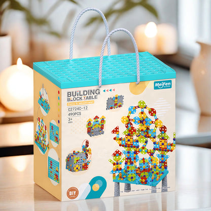 DIY-Bausteine – STEM-Spielzeug für Vorschul-Lernaktivitäten Montessori