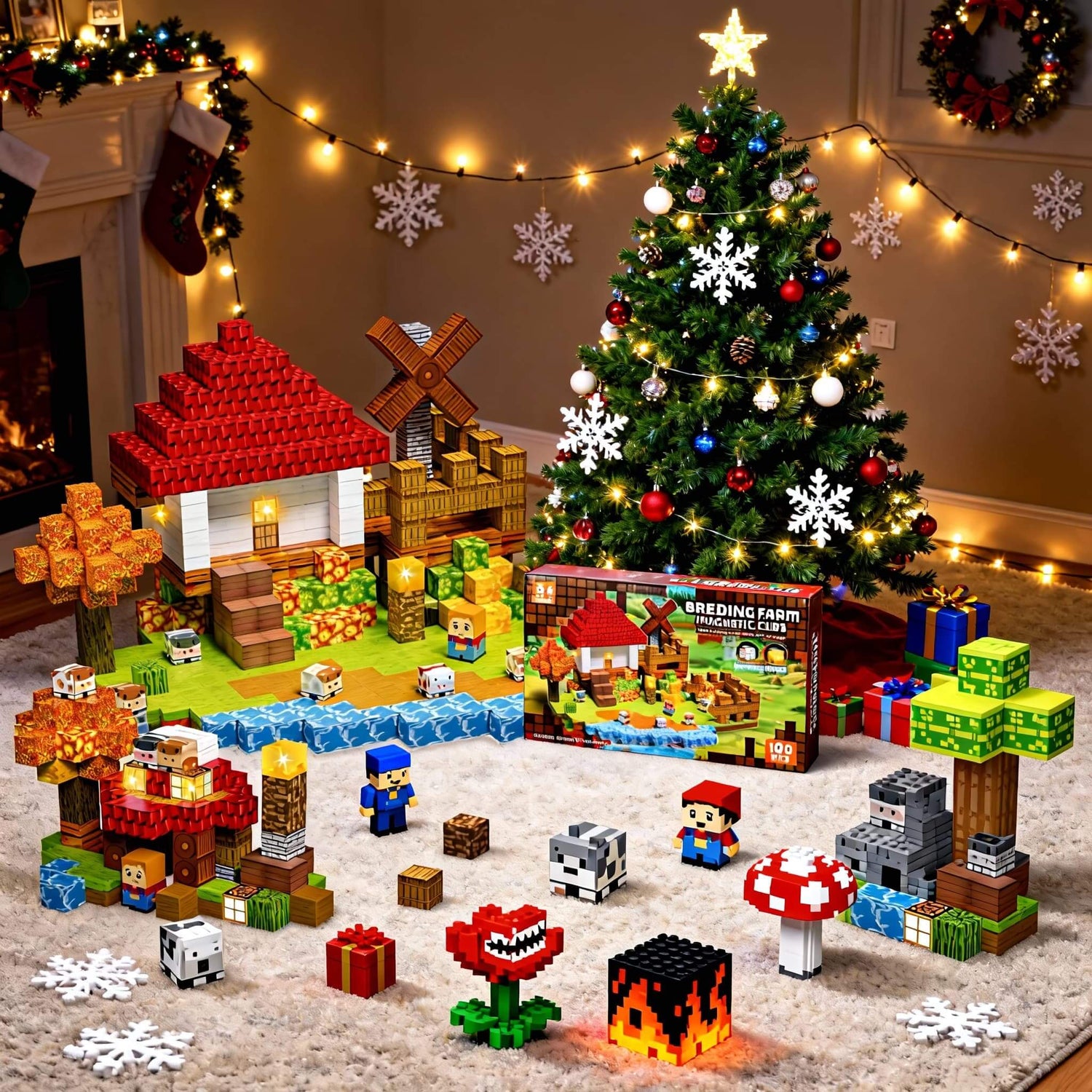 Creative building toy for children aged 3+, inspiring imagination, exploration, and hands-on learning