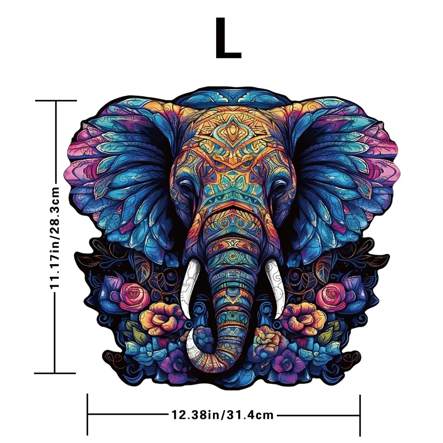 Elephant Wooden Puzzle & Money Bank | Montessori Educational Gift montessori