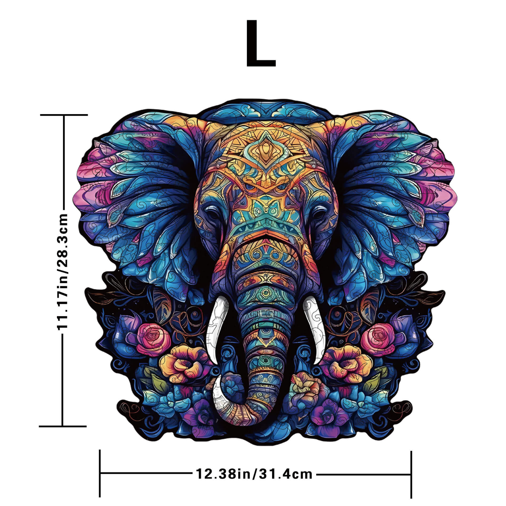 Elephant Wooden Puzzle & Money Bank | Montessori Educational Gift montessori