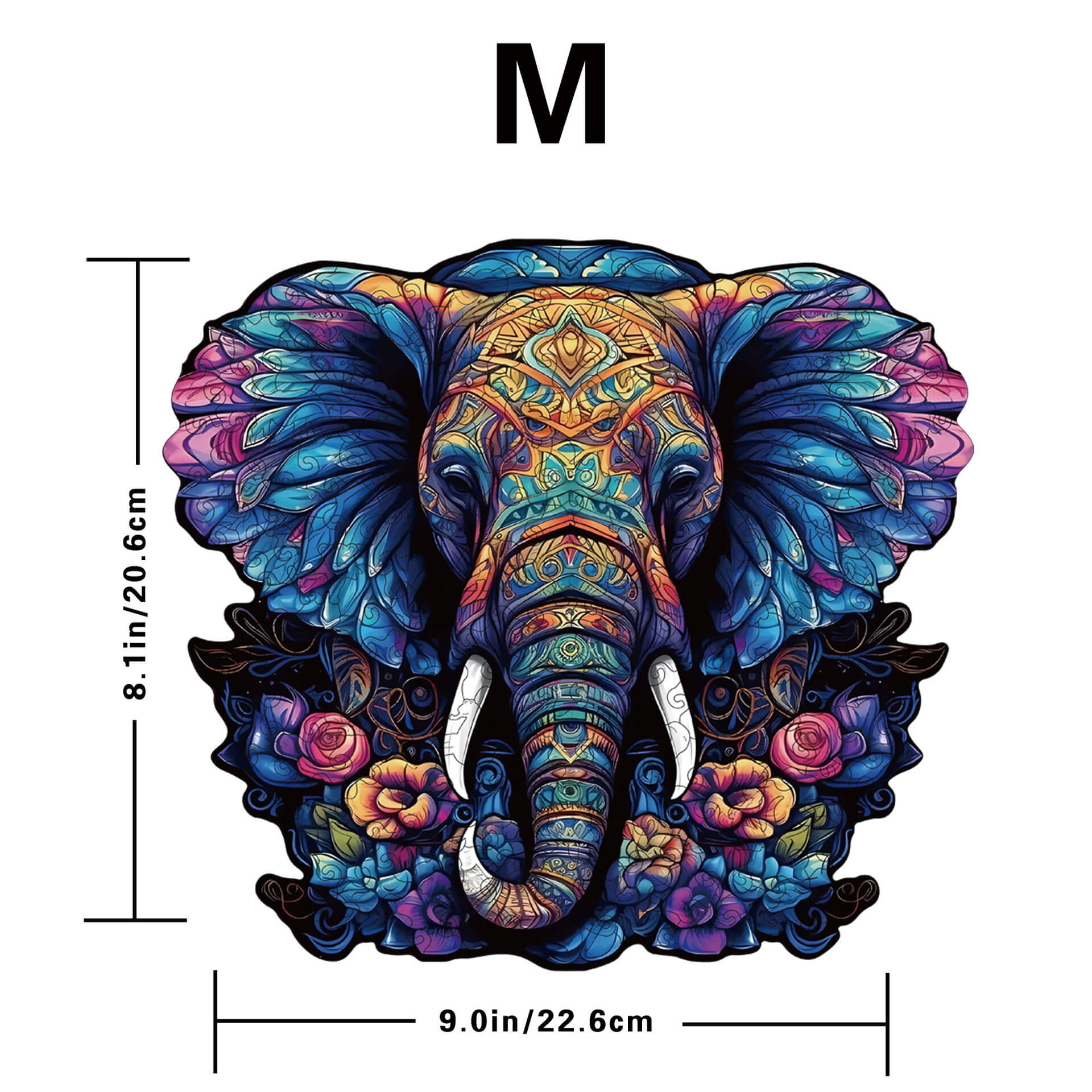 Elephant Wooden Puzzle & Money Bank | Montessori Educational Gift montessori