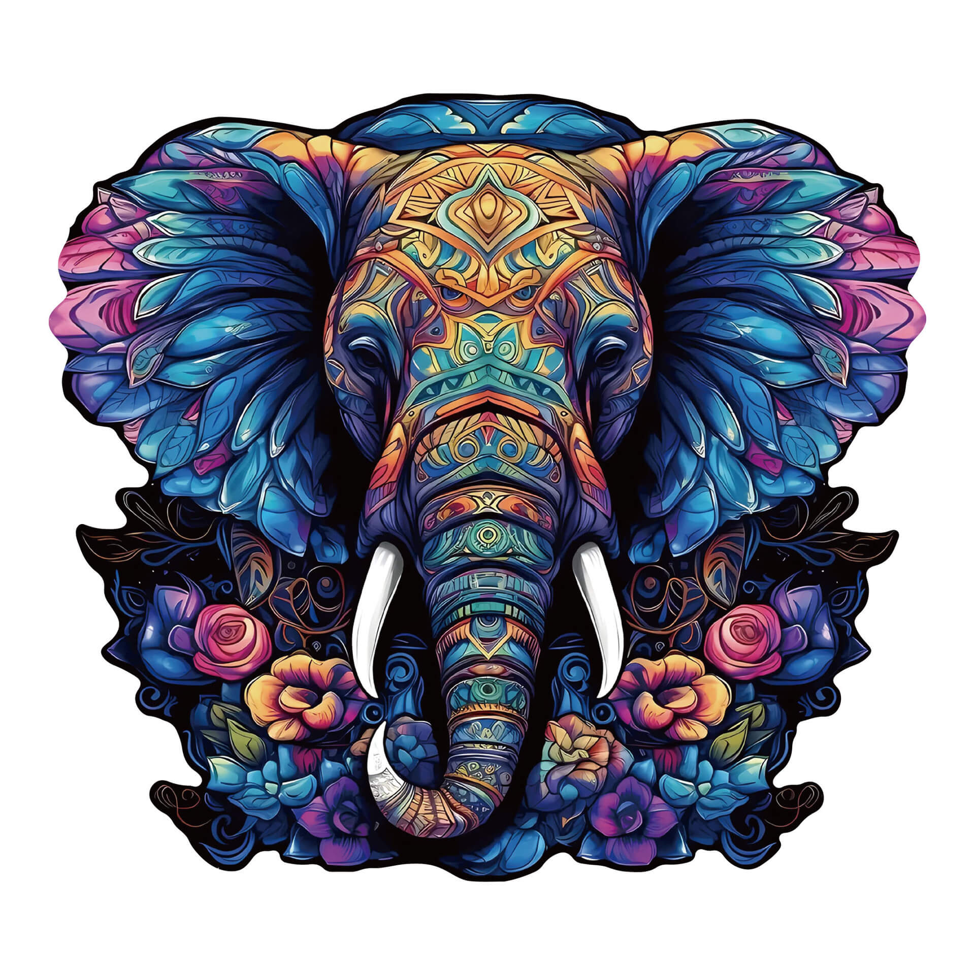 Elephant Wooden Puzzle & Money Bank | Montessori Educational Gift montessori