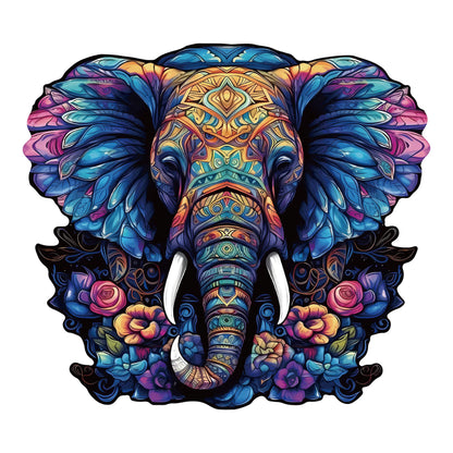 Elephant Wooden Puzzle & Money Bank | Montessori Educational Gift montessori