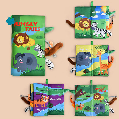 Montessori Sensory Book : Animal Tails montessori