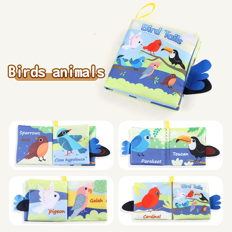 Montessori Sensory Book: The Secret of the Tail montessori